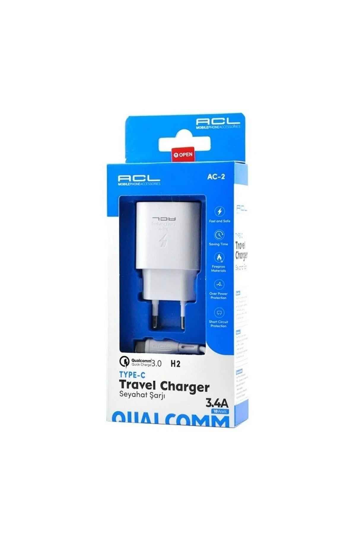 ACL Type-c Usb Hızlı Sarj Cihazı 3.4 Amper 18w