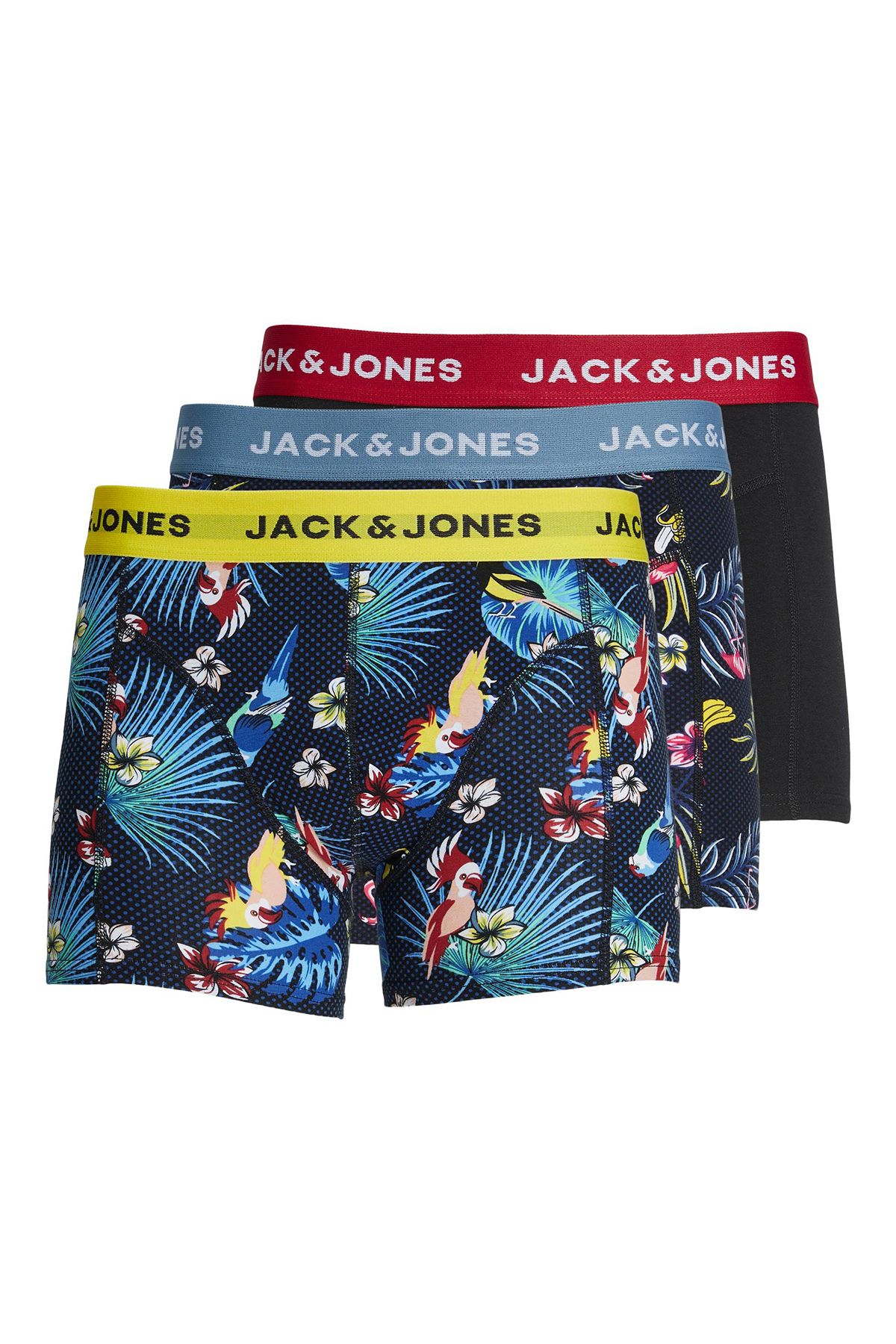 Jack & Jones Additionals Jacflower Pamuklu 3 Pack Boxer Erkek BOXER 12194104