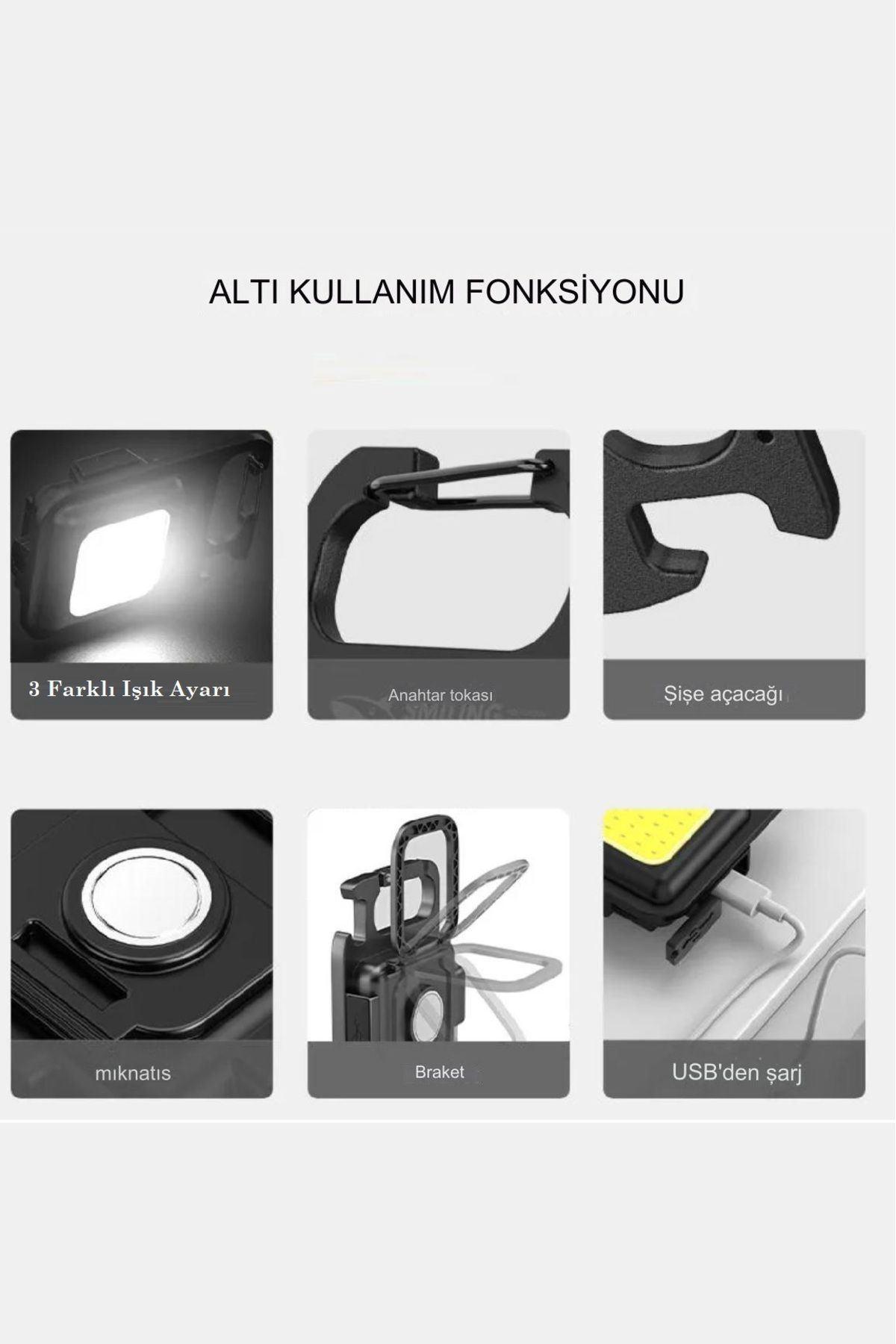 Xolo Acil Durum Güvenlik Feneri Type-C Usb Şarj XLF501