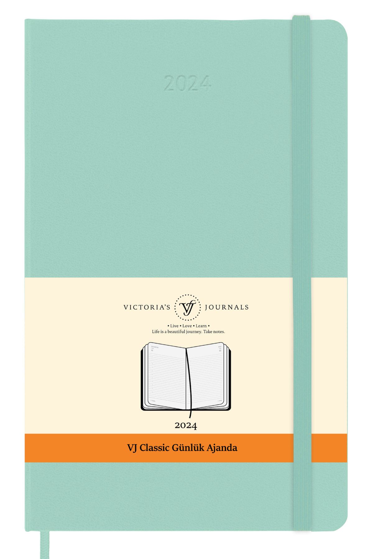 Victoria's Journals Classic 2024 Günlük Ajanda 13x21