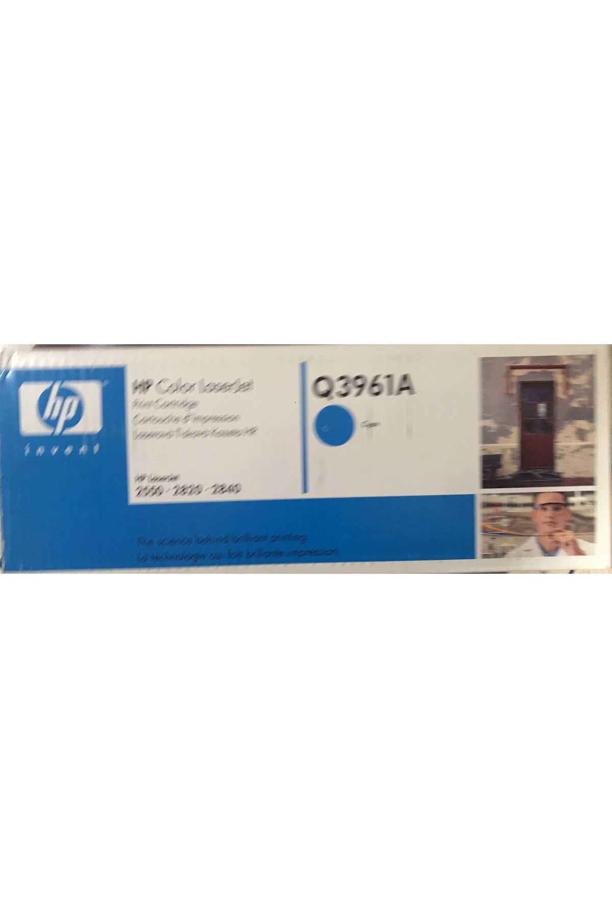 HP 122A Camgöbeği/Cyan Orijinal LaserJet Toner Kartuşu (Q3961A)