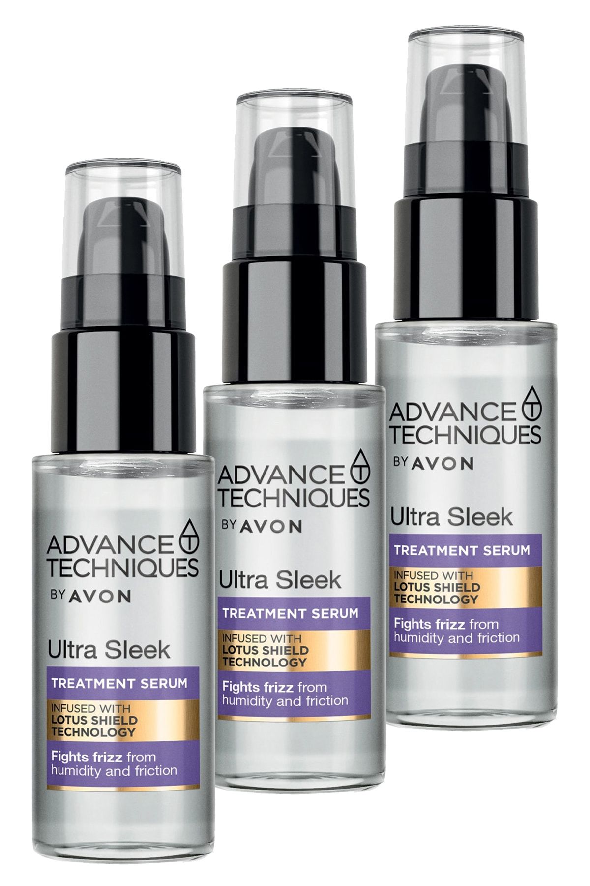 Avon Advance Techniques Elektriklenmeyi Kontrol Etmeye Yardımcı Saç Serumu 30 Ml. Üçlü Set