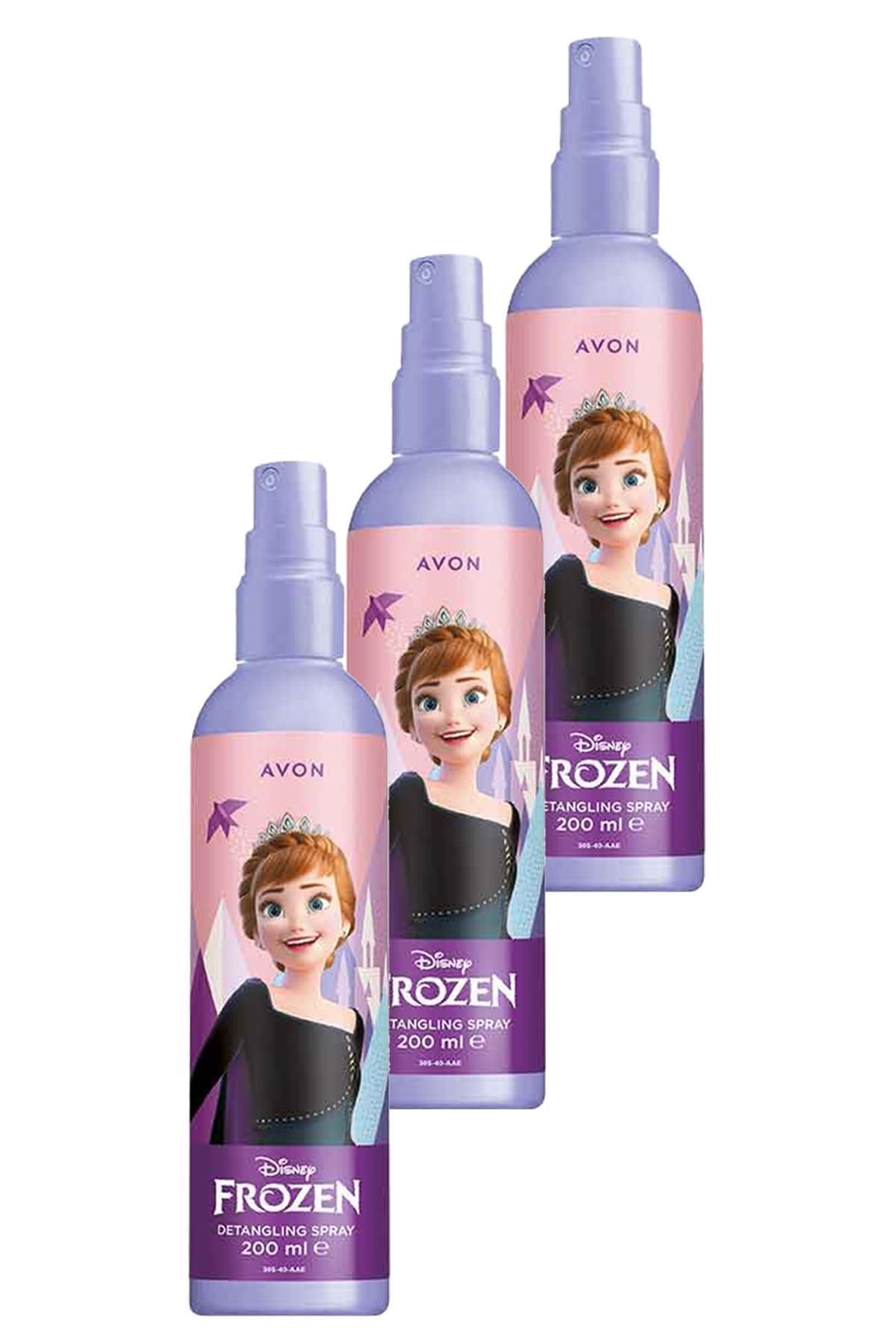 Avon Disney Frozen Saç Açıcı Sprey 200 ml 3'lü Set 5050000107983