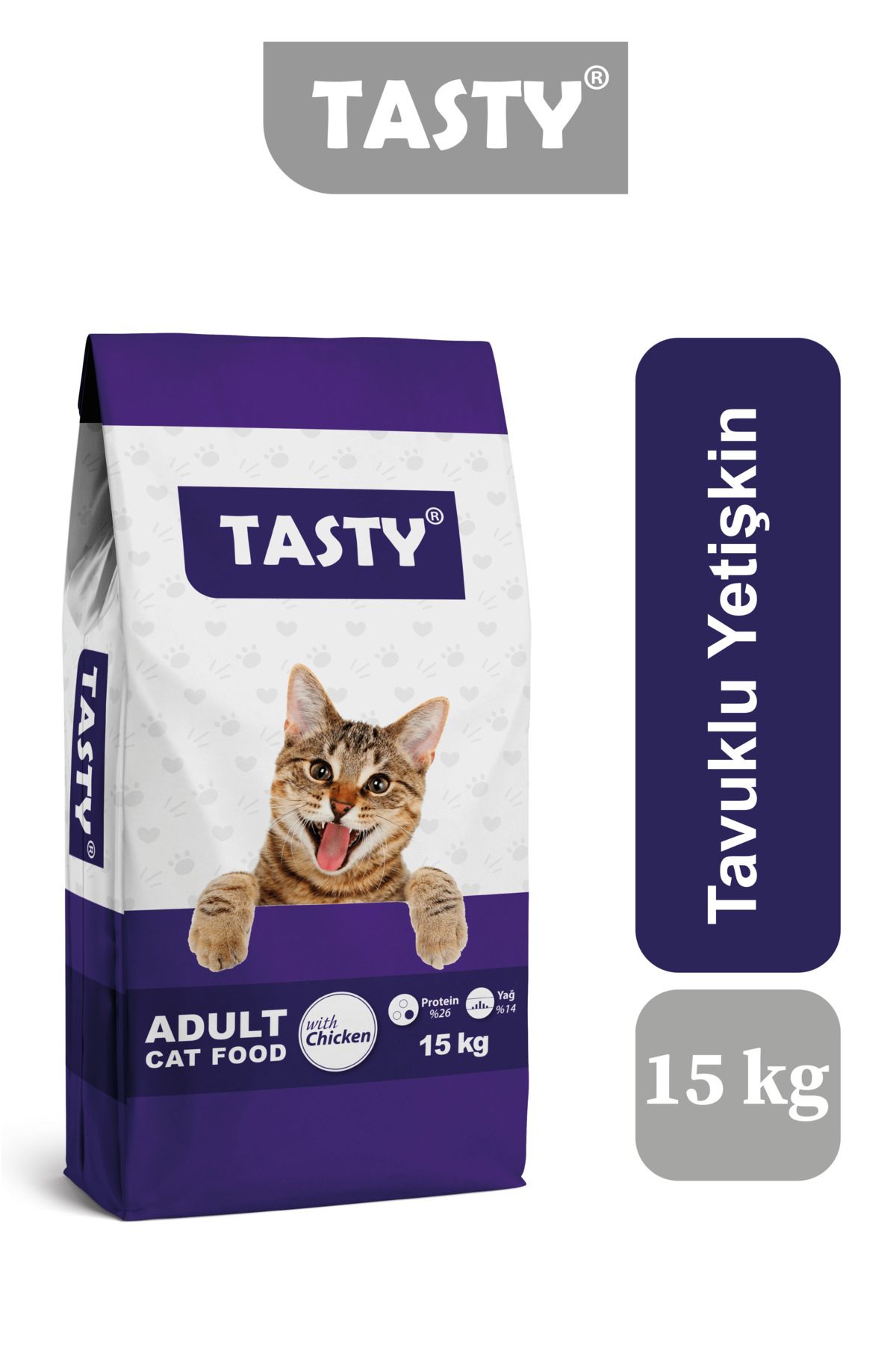 Tasty Tavuklu Yetişkin Kedi Maması 15 kg