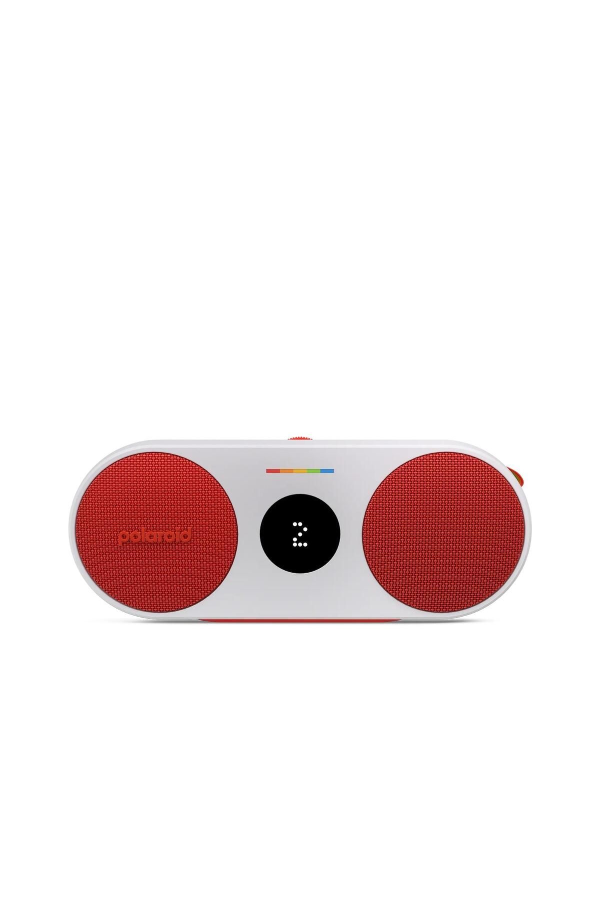 Polaroid Player P2 Bluetooth Hoparlör - Kırmızı & Beyaz