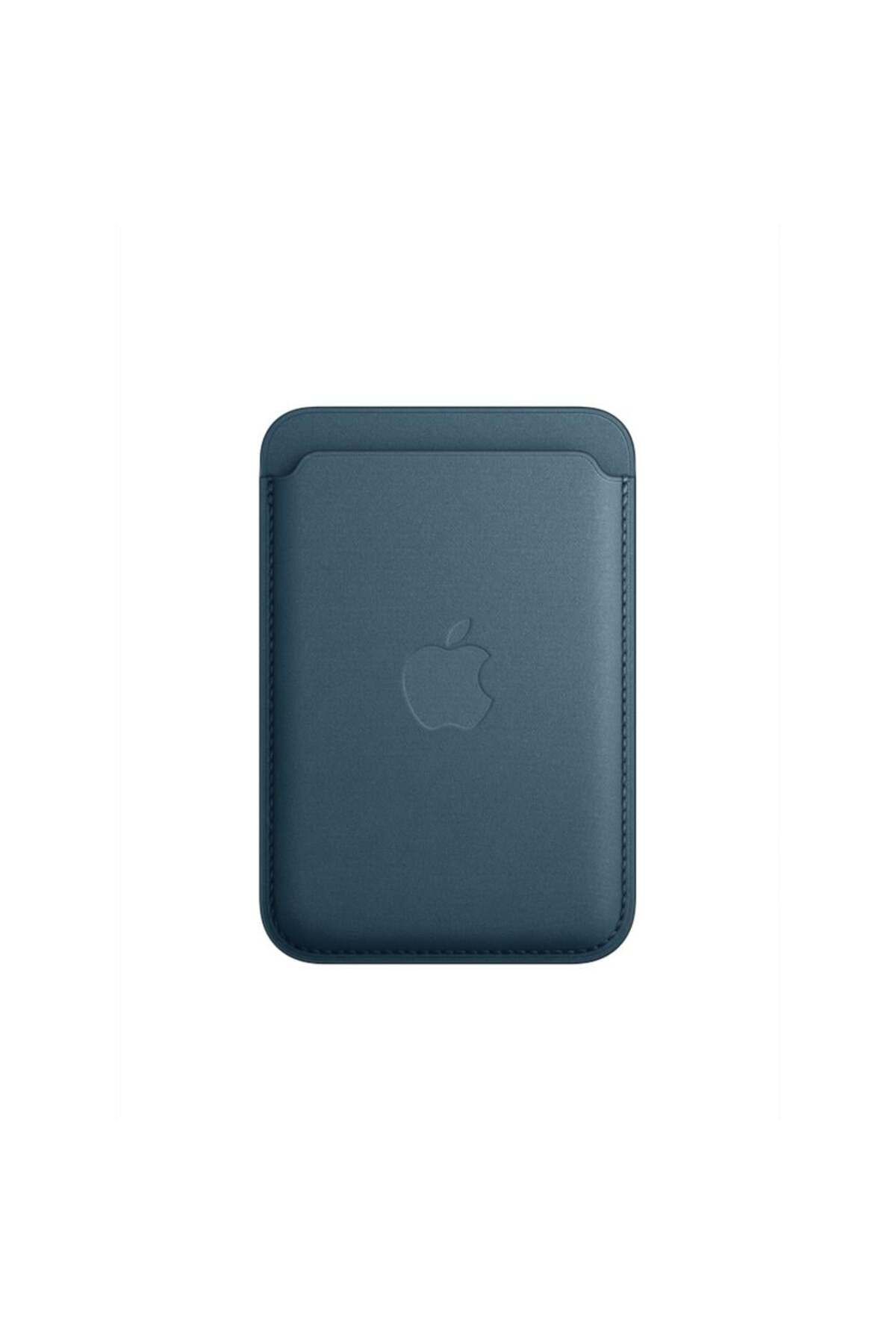 Apple MT263ZM/A iPhone MagSafe özellikli Mikro Dokuma Cüzdan - Pasifik Mavisi