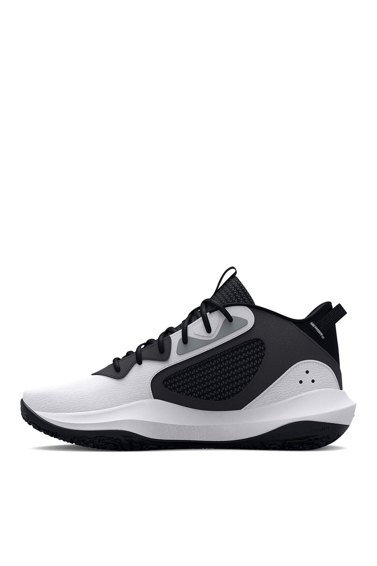 Under Armour Gri Erkek Basketbol Ayakkabısı 3025616-101 UA Lockdown 6