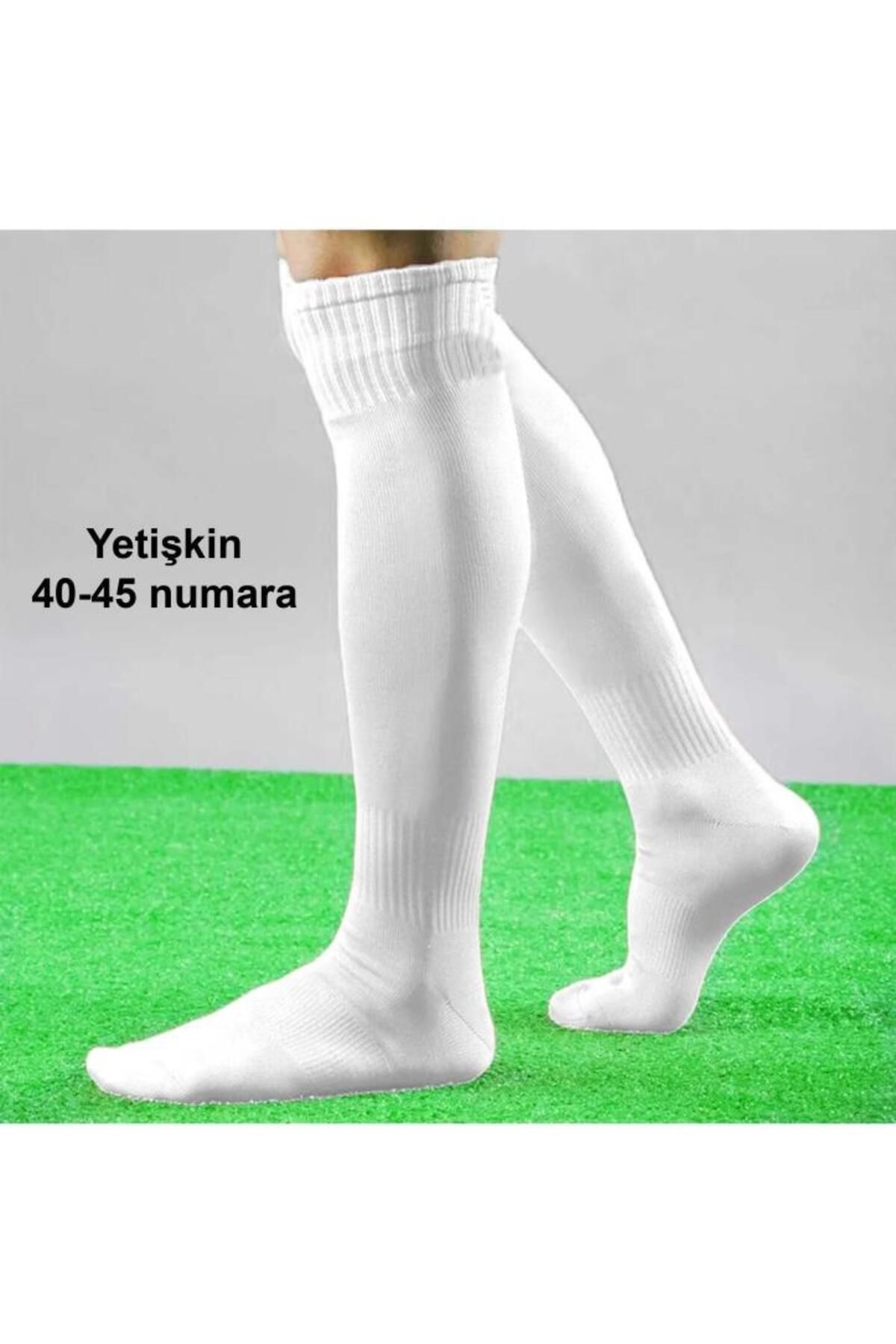 Liggo Yetişkin Futbol Maç Çorabı Futbol Tozluk Futbol Halısaha Çorabı Konç 40-45