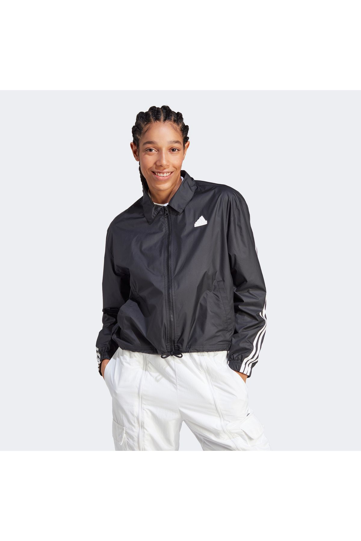 adidas Future Icons 3-stripes Woven Kadın Siyah Ceket