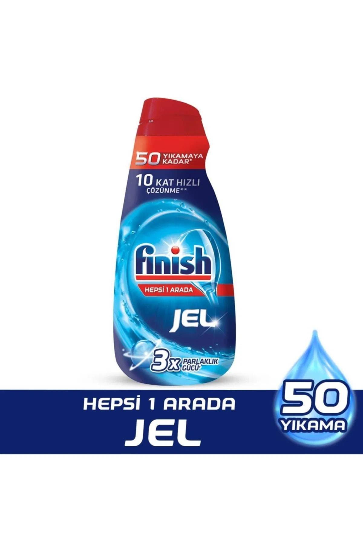 Finish Hepsi Bir Arada 1000 ml Jel Bulaşık Makinesi Deterjanı