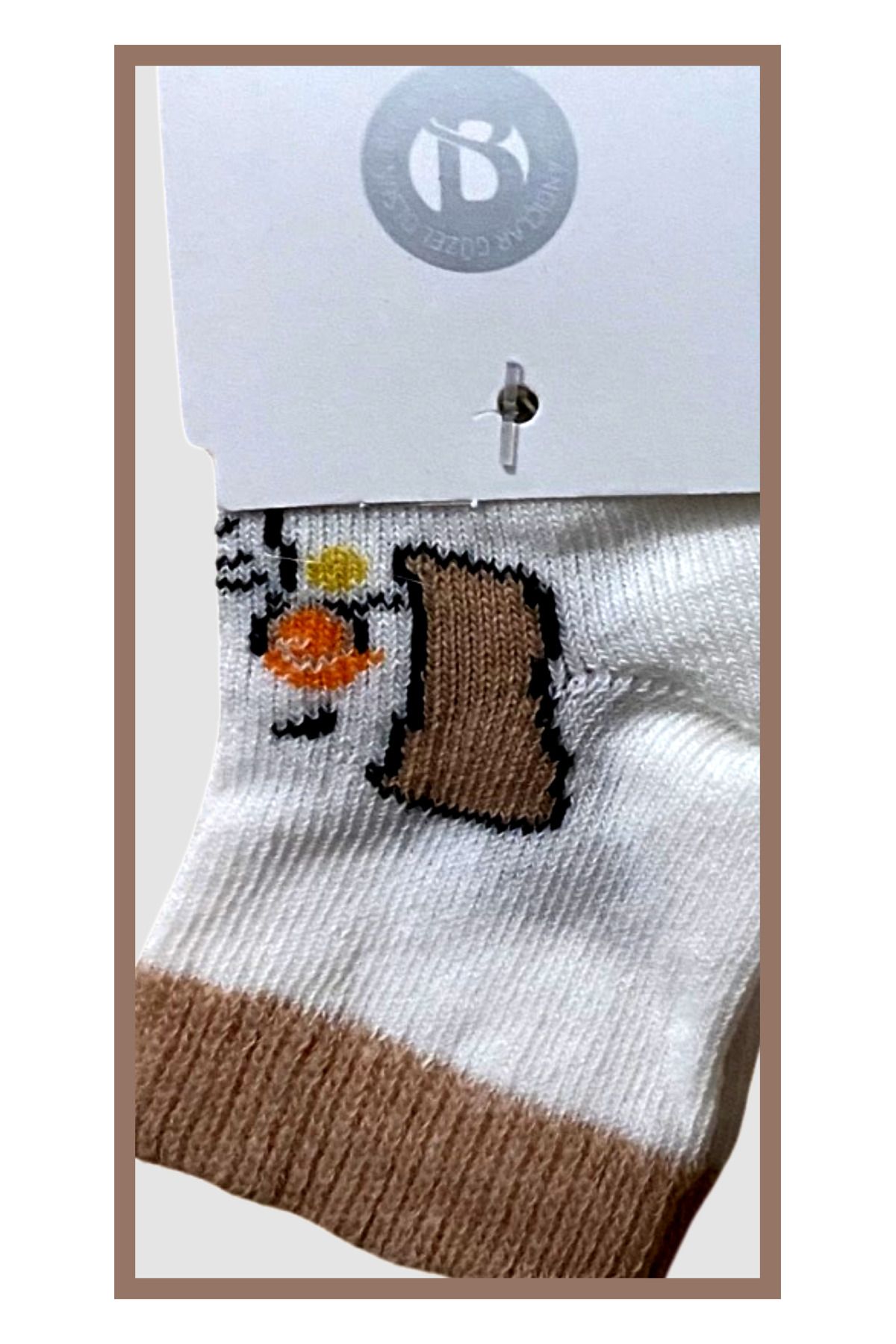 Bebitof -desenli Soket Çorap Erkek Bebek