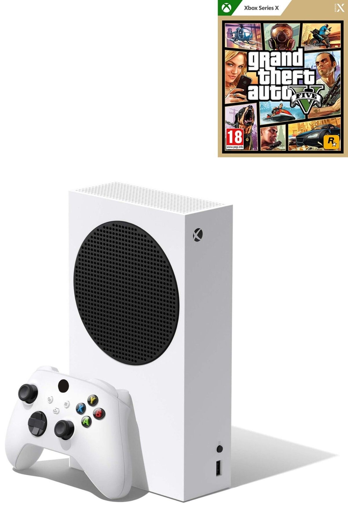 Microsoft Xbox Series S 512 Gb Ssd (Teşhir) Sıfır Kol+ Dijital GTA 5 Premium + 12 Ay Garantili