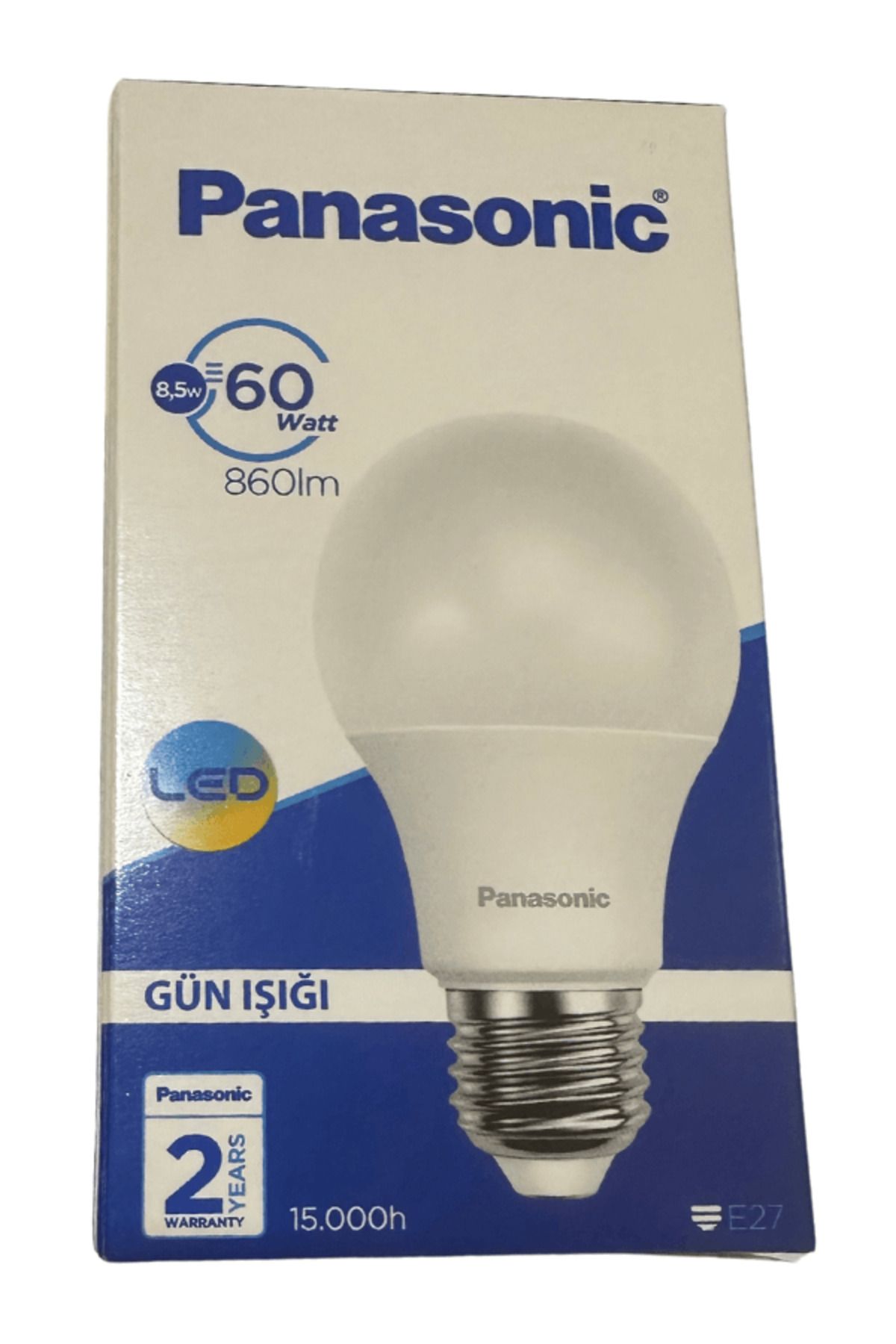 Panasonic 8.5W (60W) 4000K (Gün Işığı) E27 Duylu Led Ampul