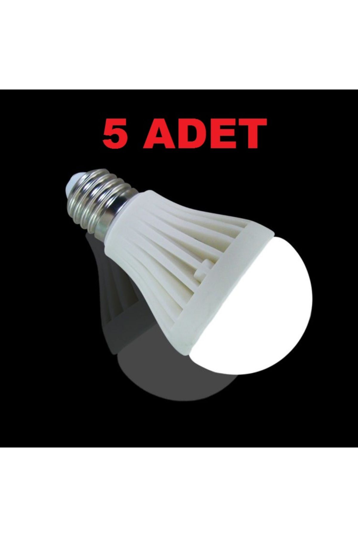 Piİthalat 7W Enerji Tasarruflu Led Ampul ( 5 Adet )