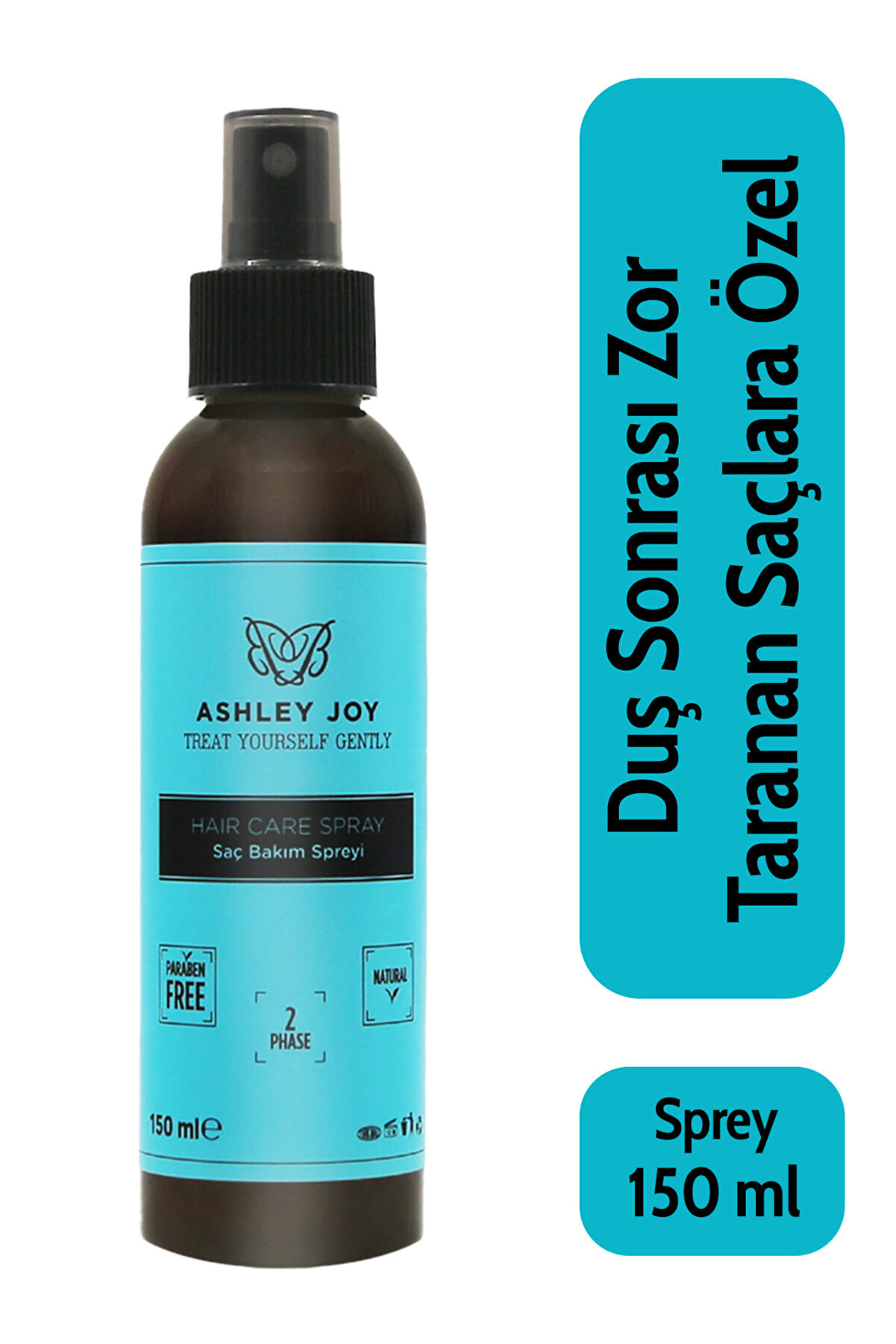 Ashley Joy Zor Taranan Saçlara Özel Duş Sonrası Besleyici Saç Bakım Spreyi 150 ml