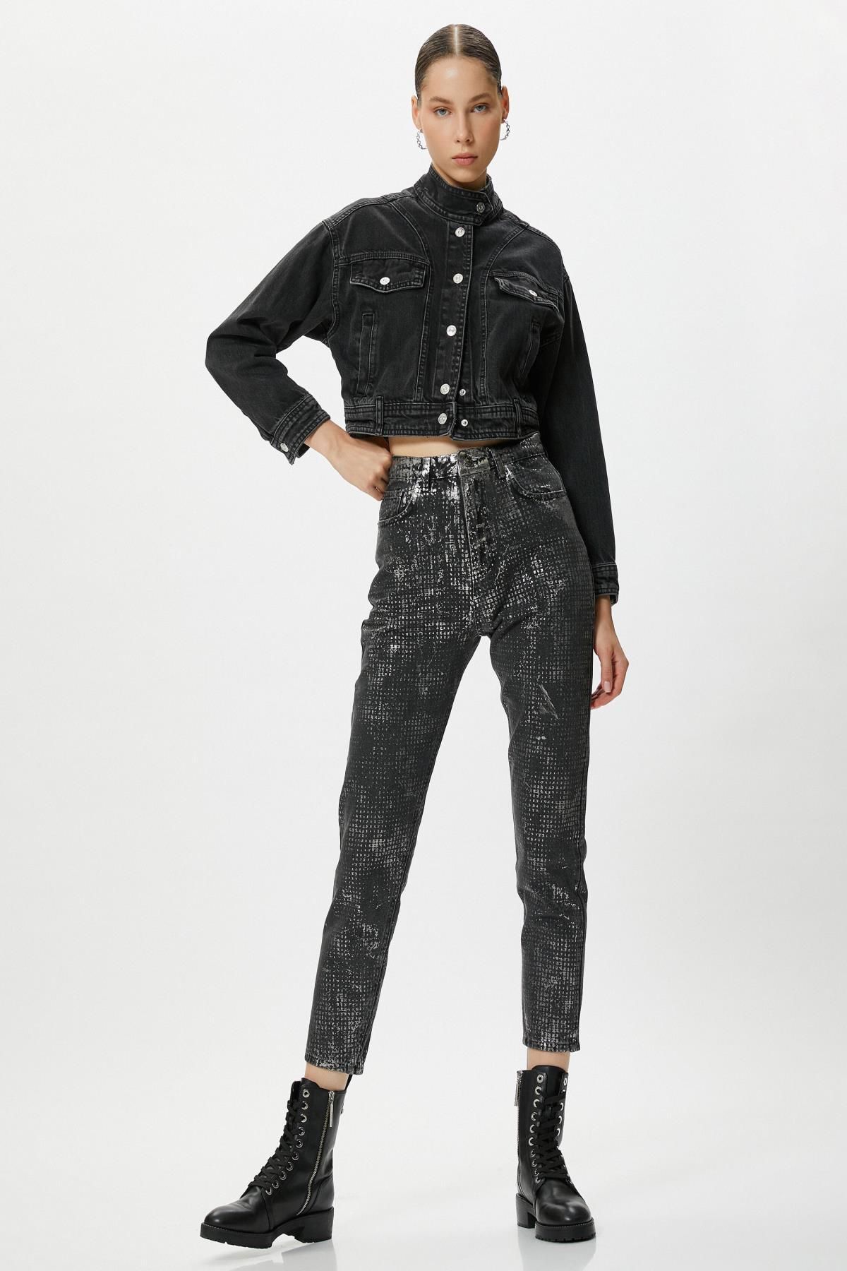 Koton Kadın Siyah Jeans