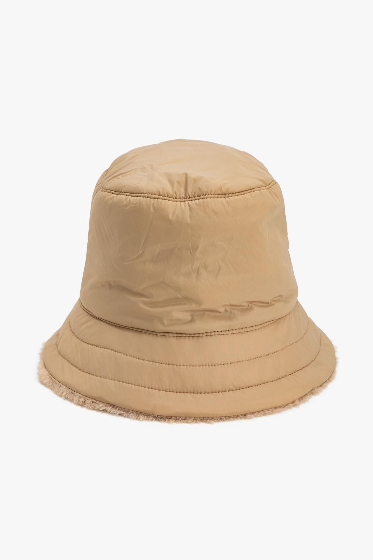 Koton Kadın Bej Şapka
