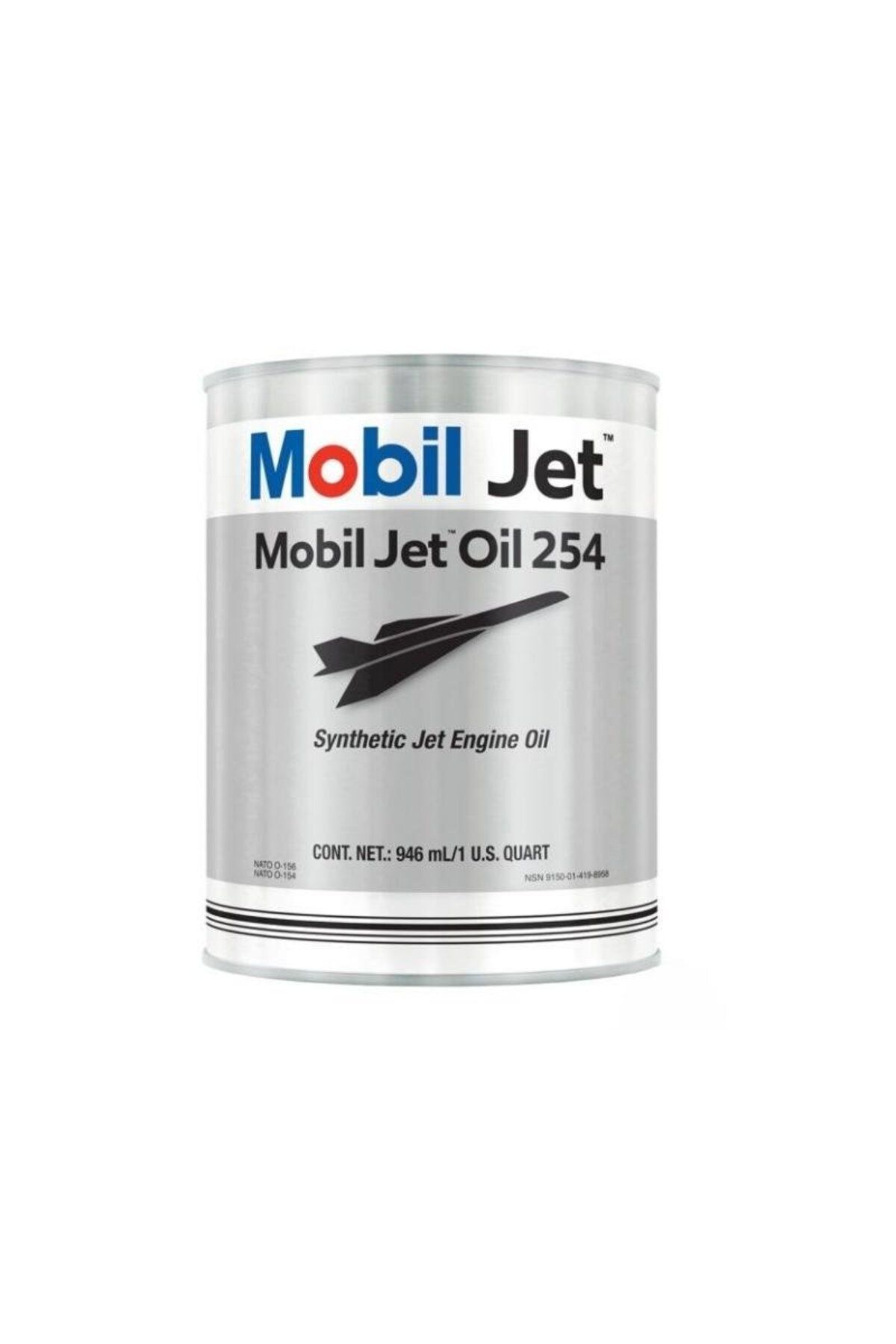 Mobil JET 254 Uçak Tipi Gaz Türbini Yağlayıcı - 946 ml.