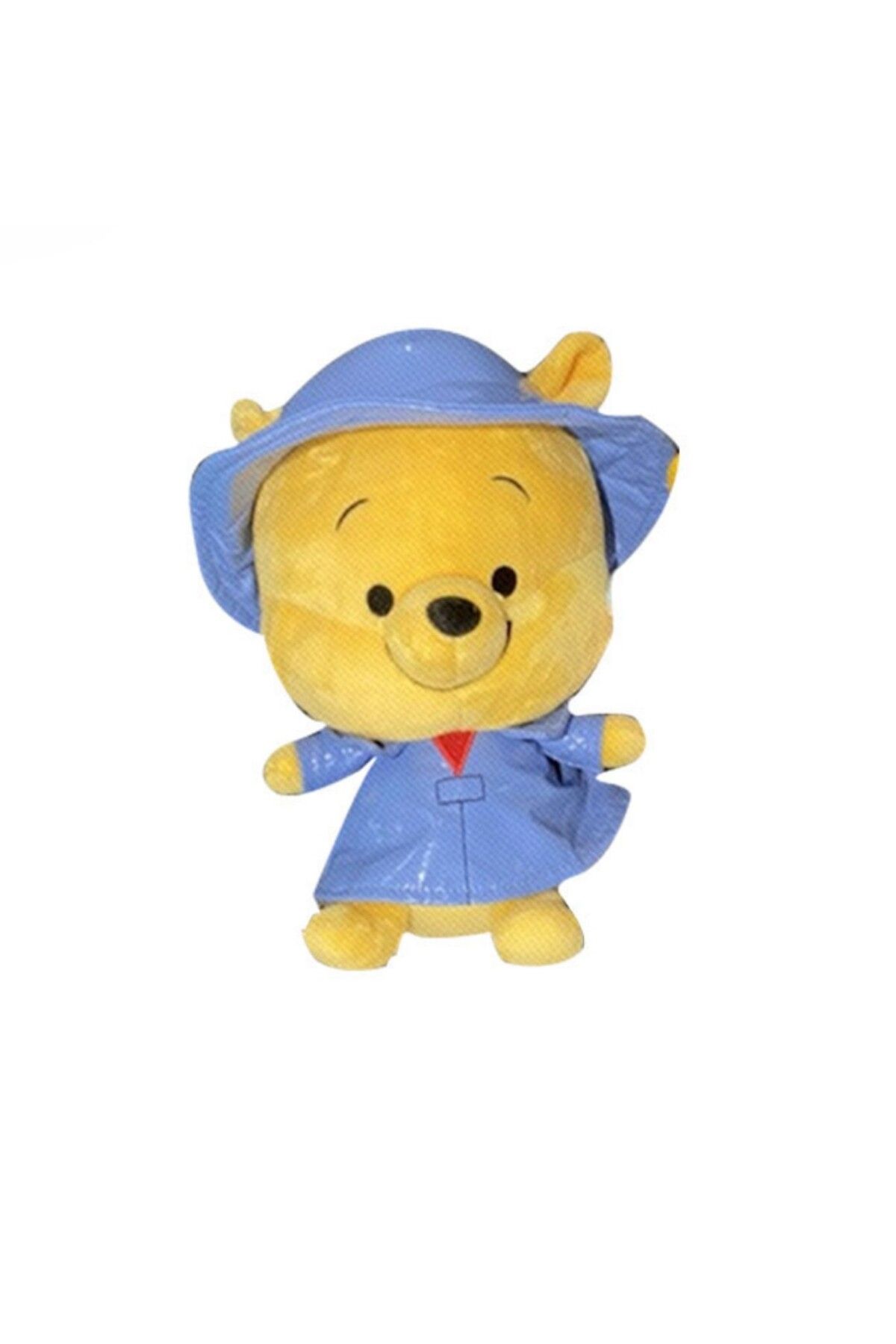 Miniso Disney Lisanslı Yağmurluklu Peluş Oyuncak - Winnie the Pooh