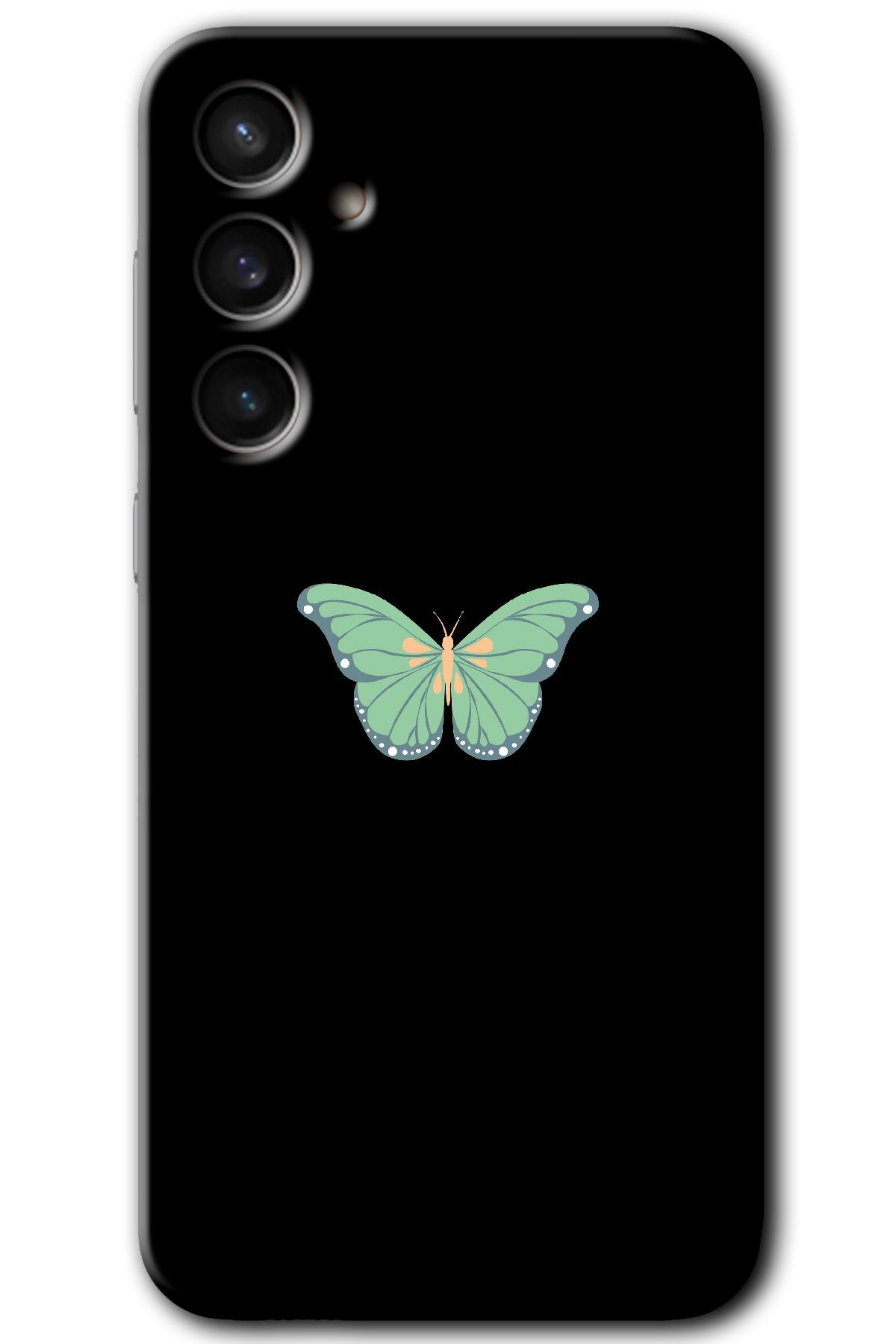 Gramaphone Galaxy S23 FE Kılıf HD Desen Baskılı Arka Kapak - Butterfly Tree