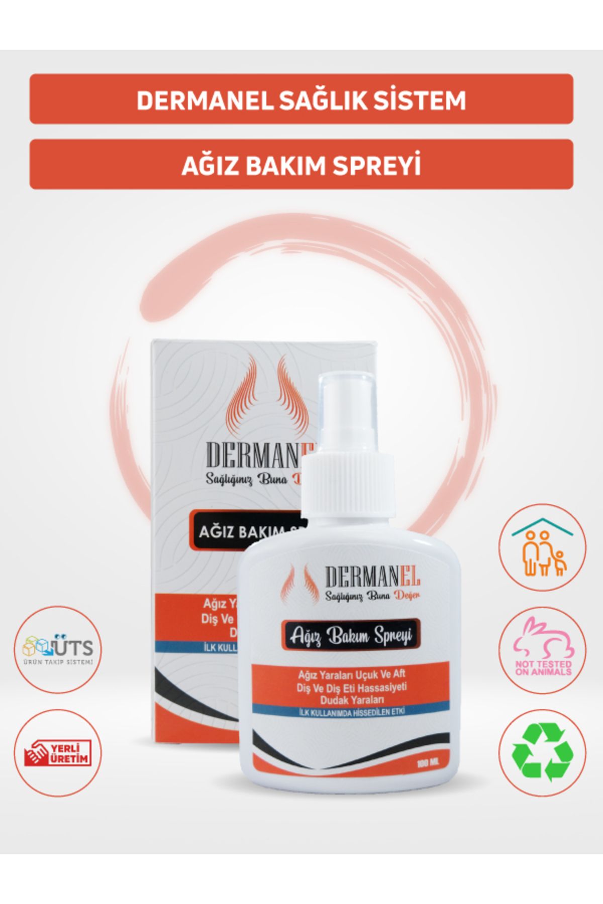 Dermanel Ağız Bakım Spreyi