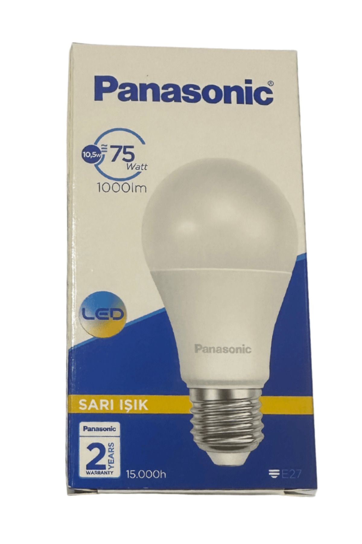 Panasonic 10.5W (75W) 2700K (Sarı Işık) E27 Duylu Led Ampul (4 Adet)