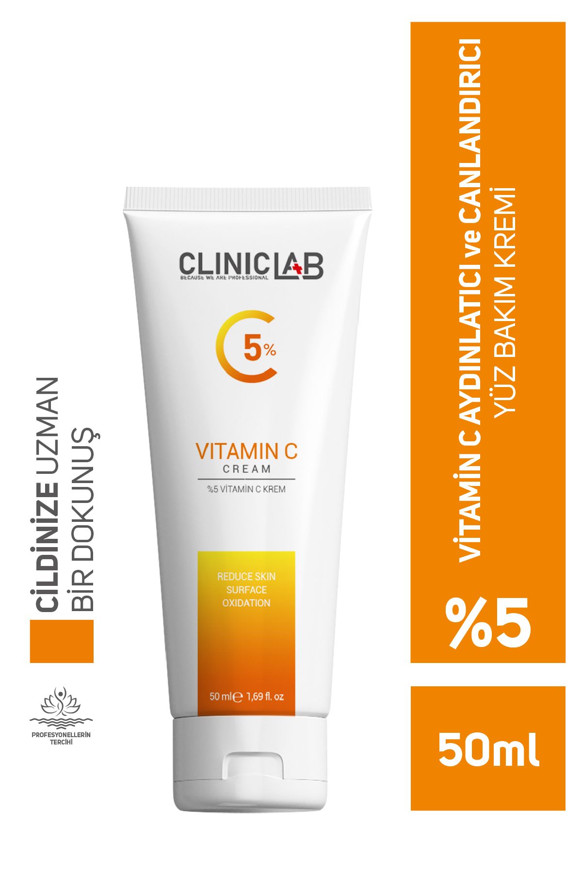 Cliniclab Vitamin C %5 Krem 50 Ml