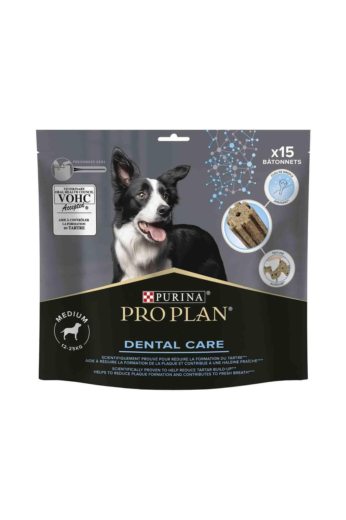 Pro Plan Medium Breed Dental Care Orta Ve Büyük Irk Köpekler İçin Diş Sağlığı Ödülü 15 Parça 345gr