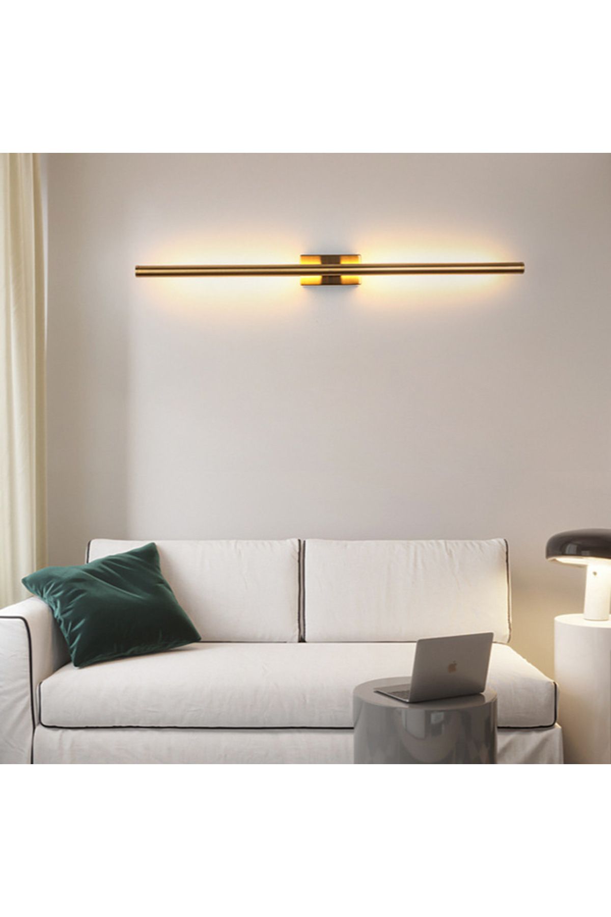 BY-LAMP Duvara Yansımalı LED Aplik Gold Renk