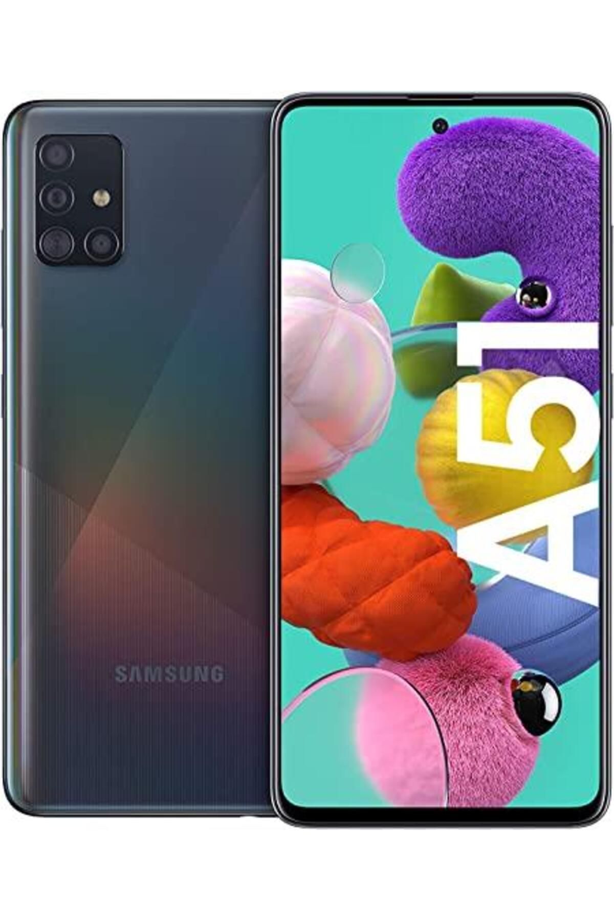 Samsung Yenilenmiş Samsung Galaxy A51 128 GB Siyah Cep Telefonu B Kalite