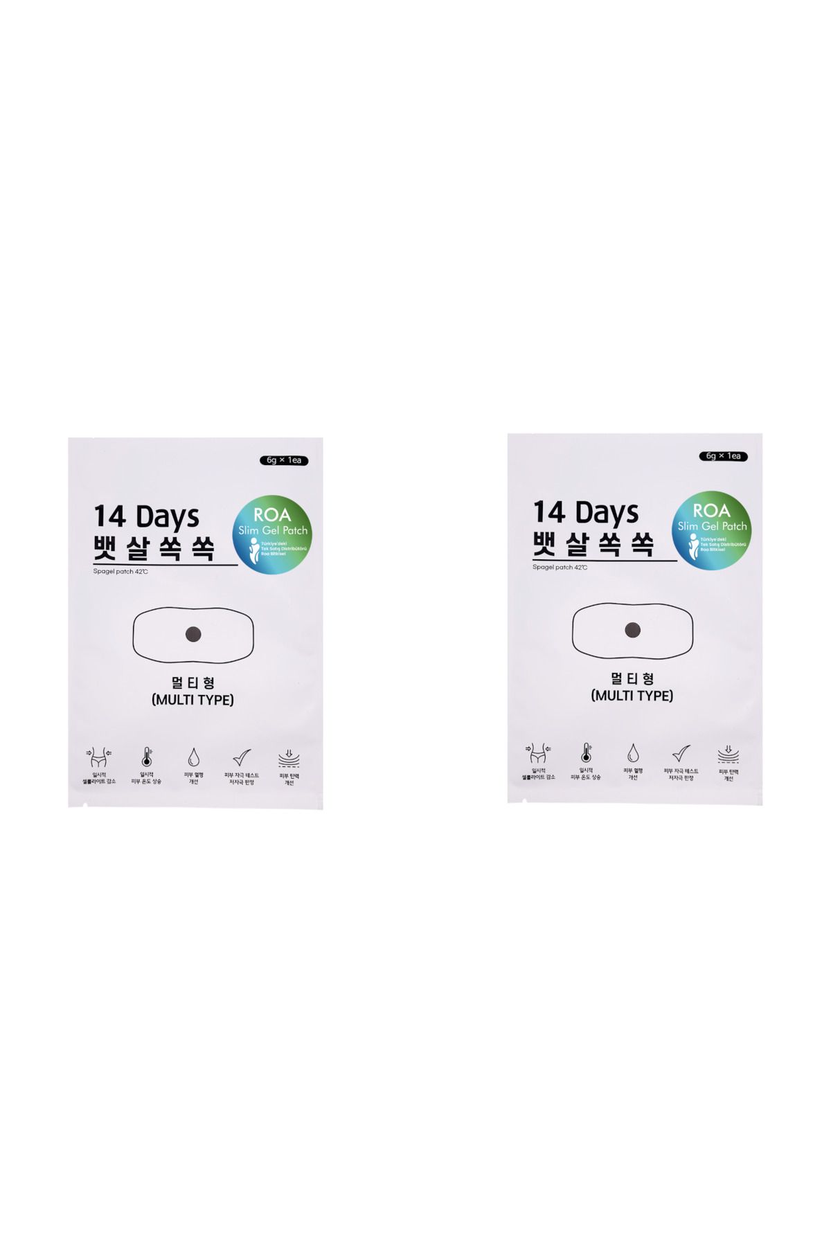 Makelean Roa Slim Gel Patch(2 Adet Multi Type)