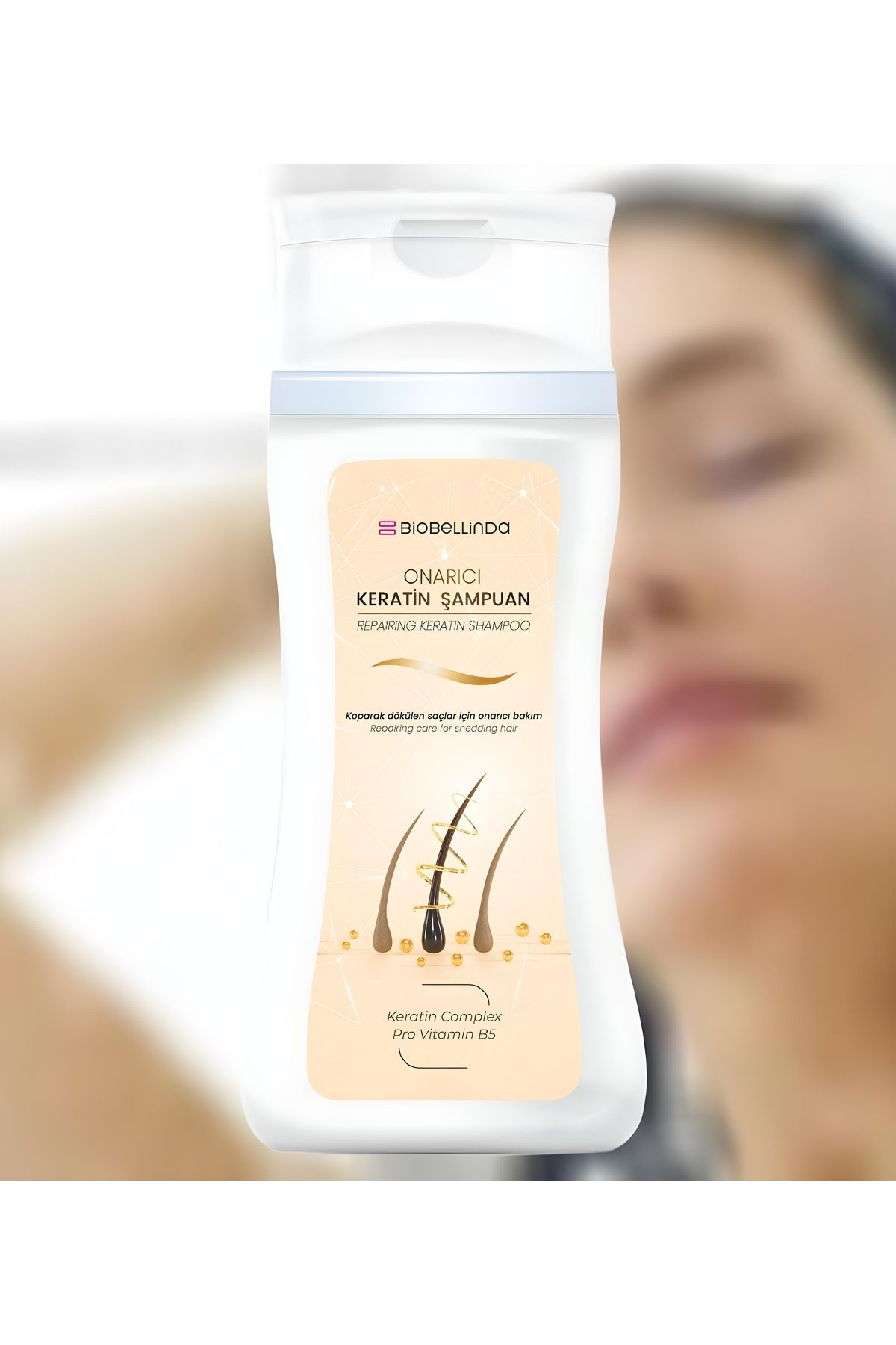 BioBellinda Onarıcı Keratin Şampuan 250 ML