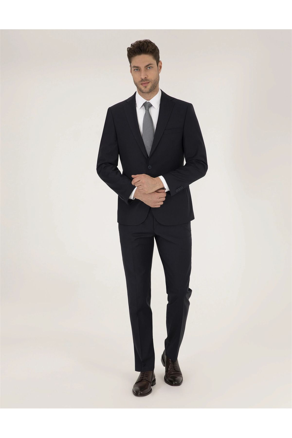 Pierre Cardin Suit Kumaş Lacivert Slim Fit Takım Elbise