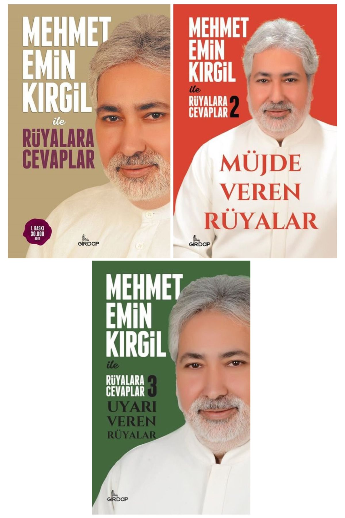 Alfa Yayınları Mehmet Emin Kırgil ile Rüyalara Cevaplar 3 Kitap Set