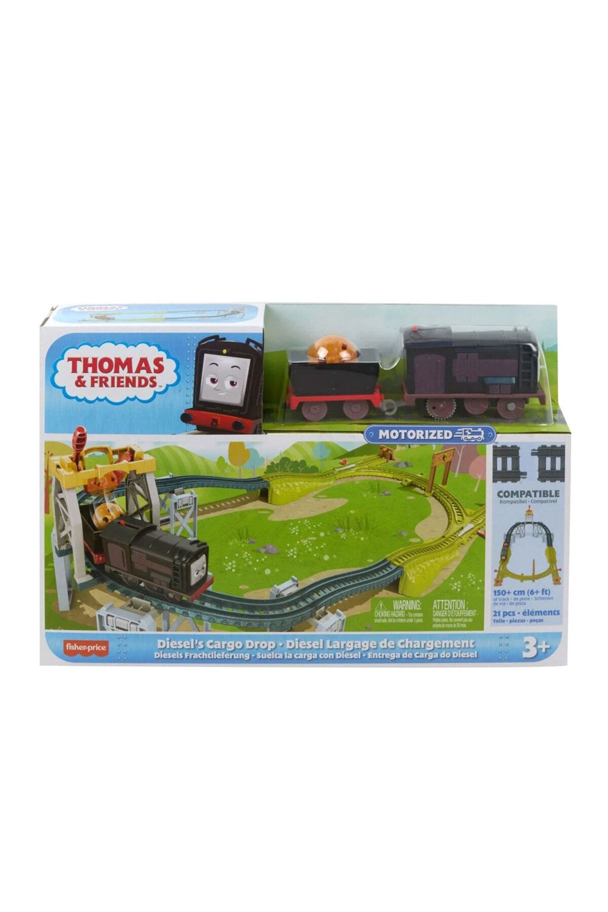 Thomas Friends Thomas ve Arkadaşları Motorlu Tren Seti HGY78-HPN59