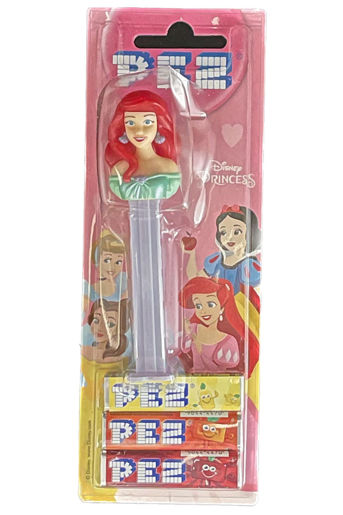Pez Disney Princess Lisanslı 2 Oyuncak Dispenser + 6 Şeker Paketi