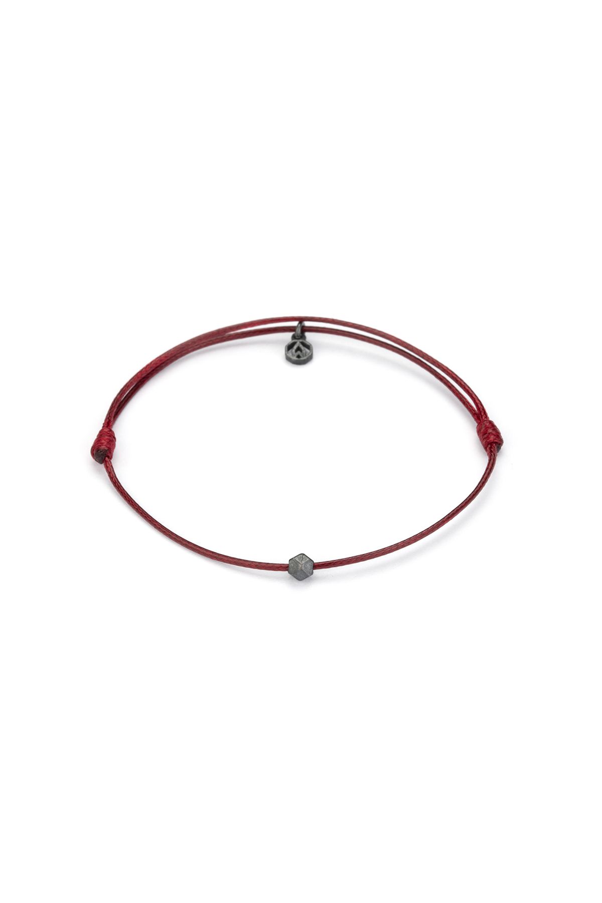 Atolyewolf Claret Red Chance Bracelet in Oxide