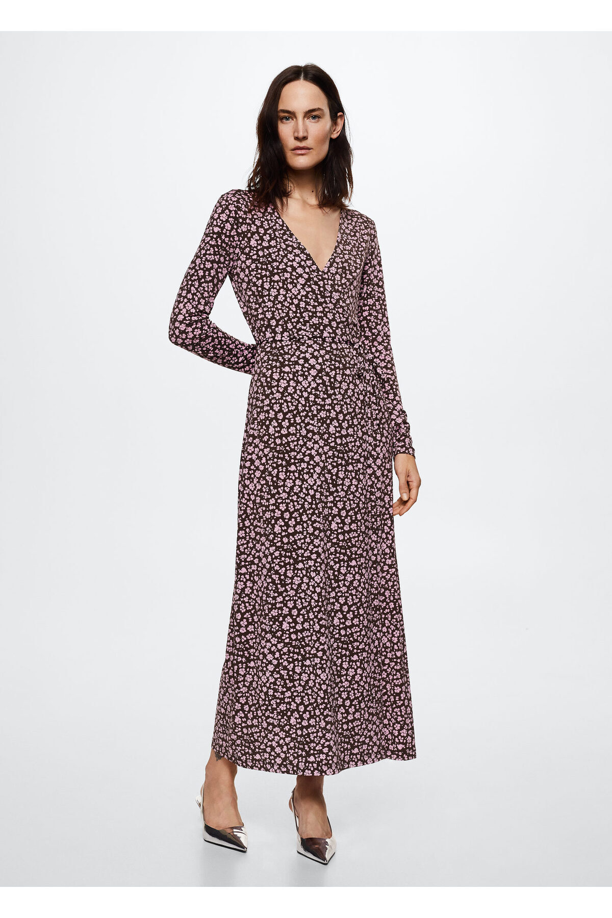 Buy MANGO Pink Women Dress 37995821 Online Liberia | Ubuy