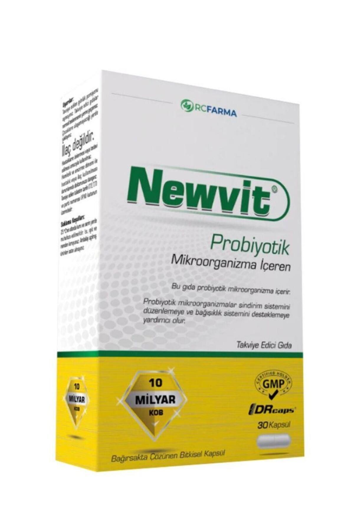 Rcfarma Newvit Probiyotik 30 Kapsül