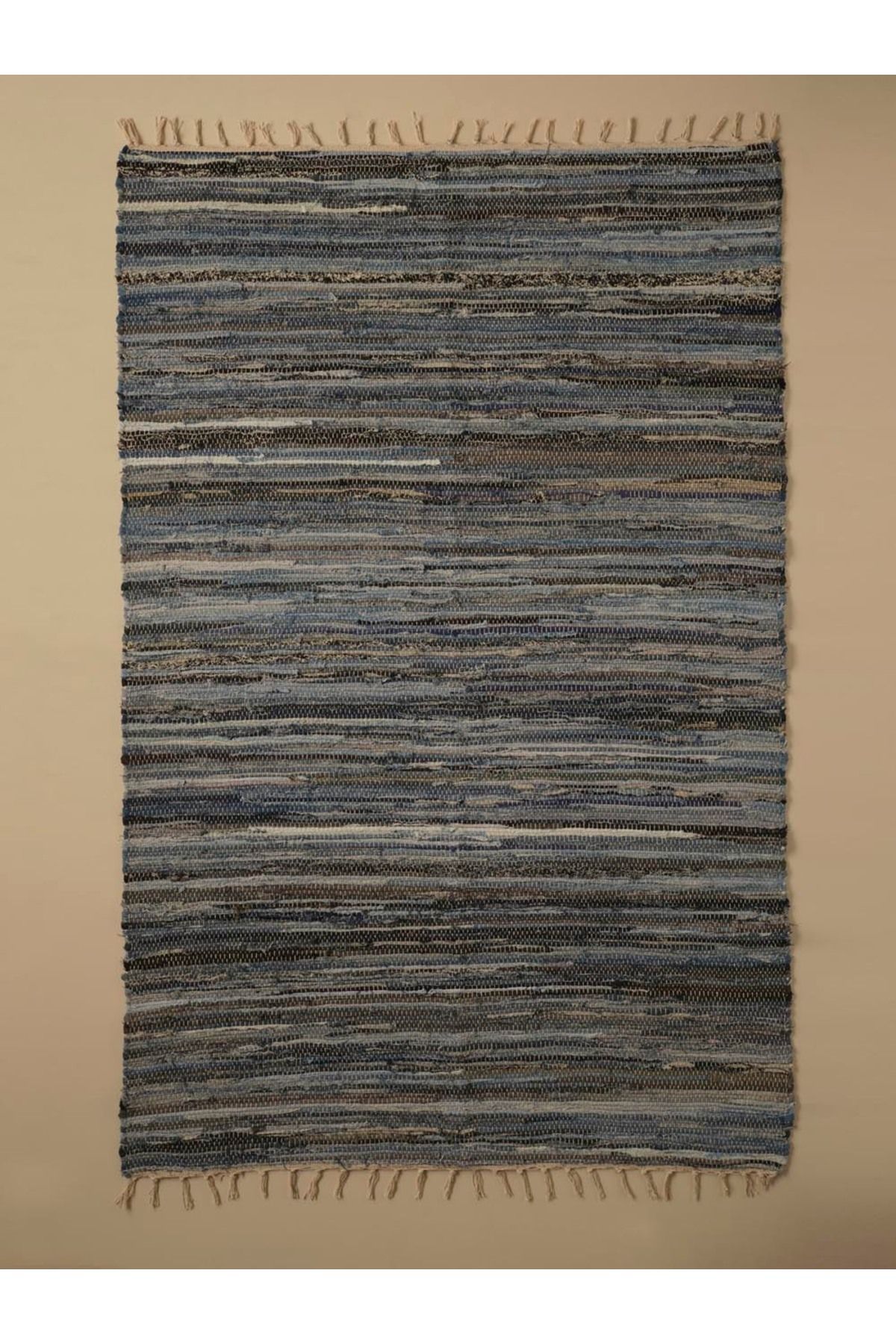 Bella Maison Denim Stripe Kilim Mavi (60x90 cm)