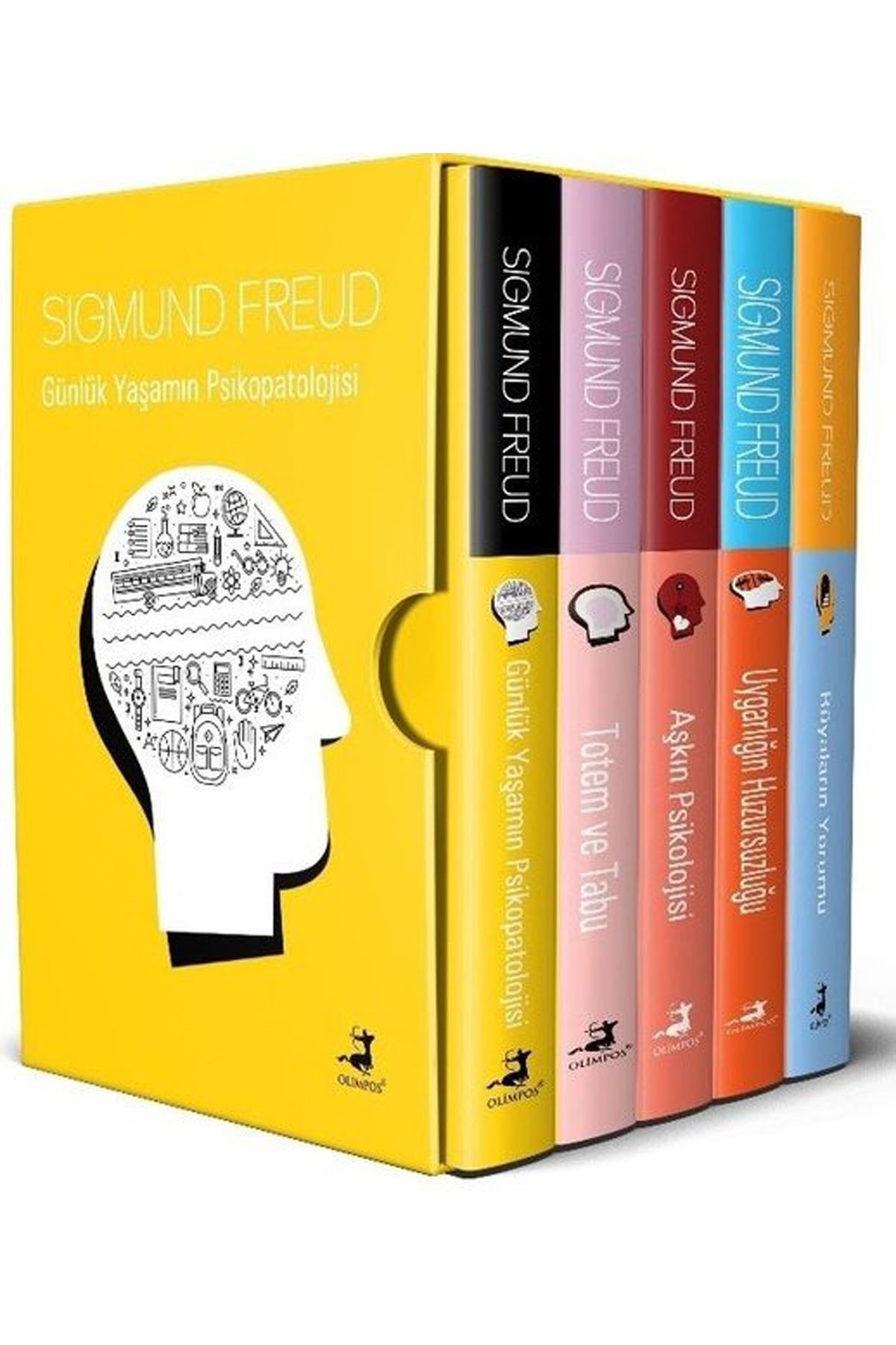 Olimpos Yayınları Sigmund Freud 5 Kitap Takım (2. Set)