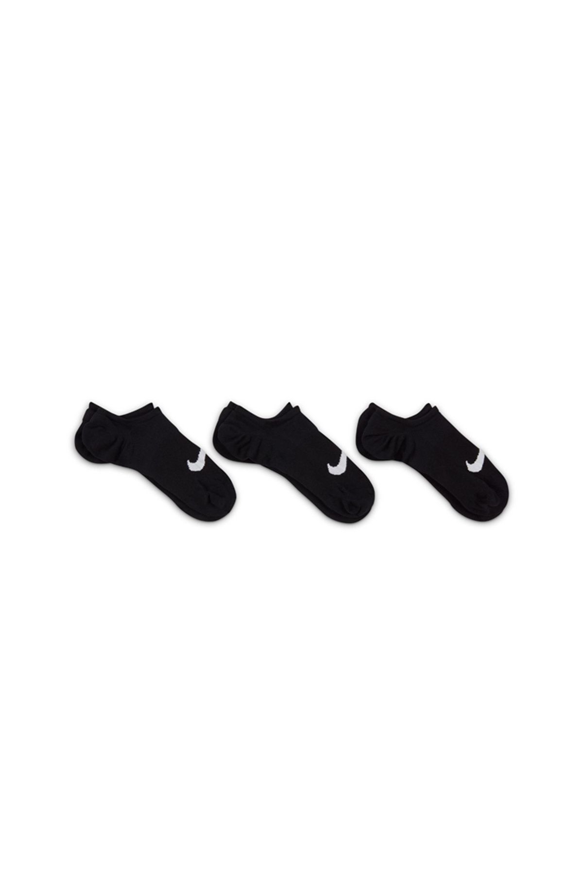 Nike Siyah - Gri - Gümüş Kadın Çorap SX5277-011 U NK EVERYDAY PLUS LTWT
