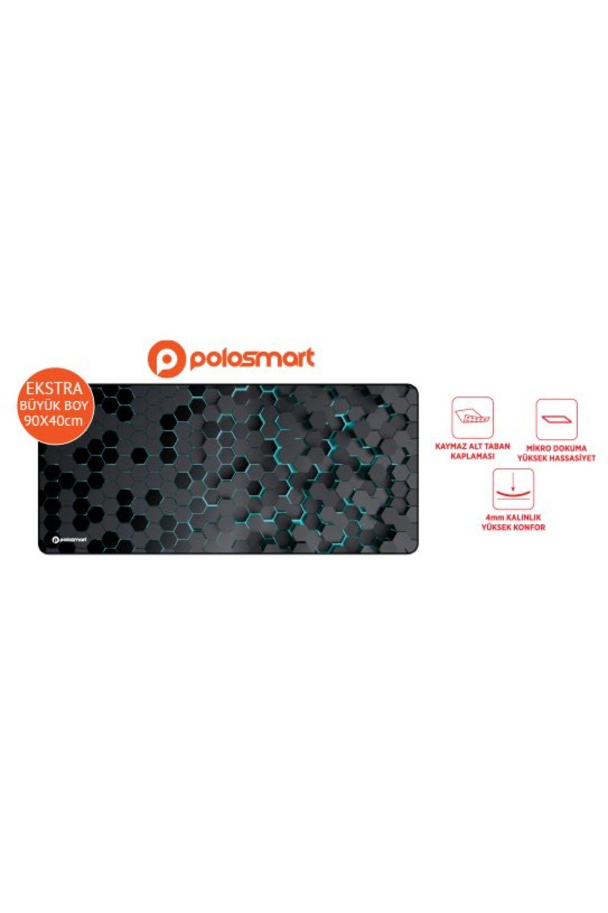 Polosmart Gaming Ekstra Büyük Boy Mouse Pad PGM23