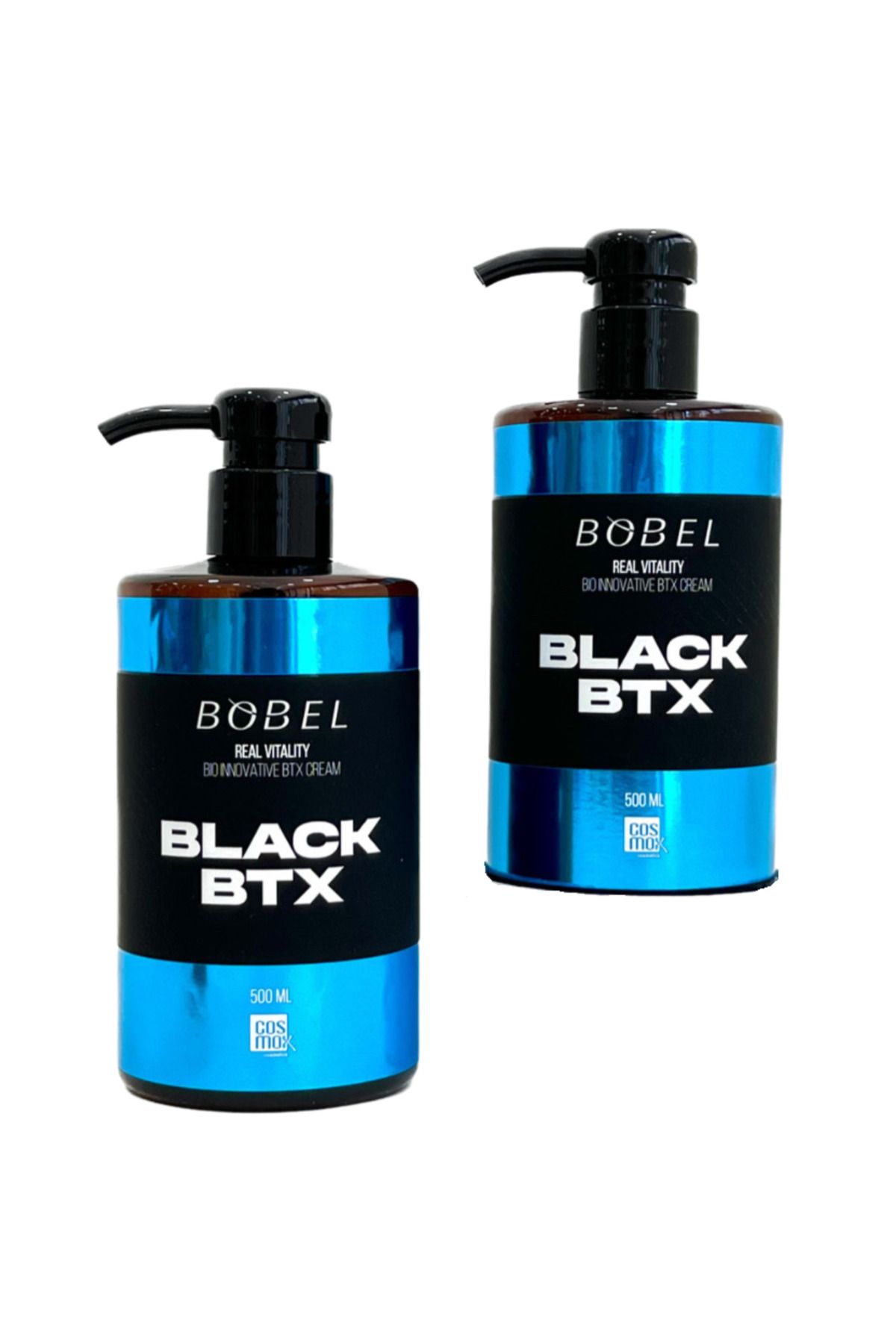 bobel Siyah Şişe Botox 2'li Set