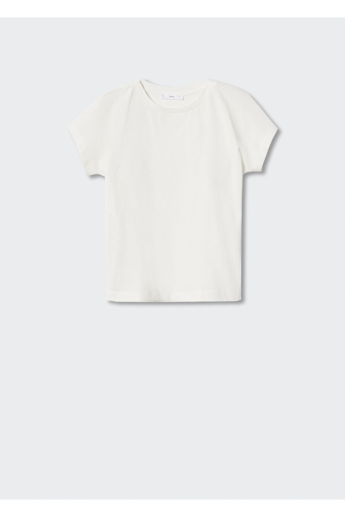 MANGO Kadın Beyaz T-Shirt 17084058