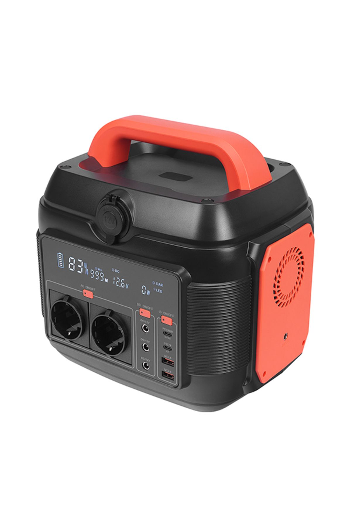 S-Link OPS600 600W 160000mAh 576Wh LED Lambalı Saf Sinüs Multi-Output LCD Taşınabilir Güç Kaynağı