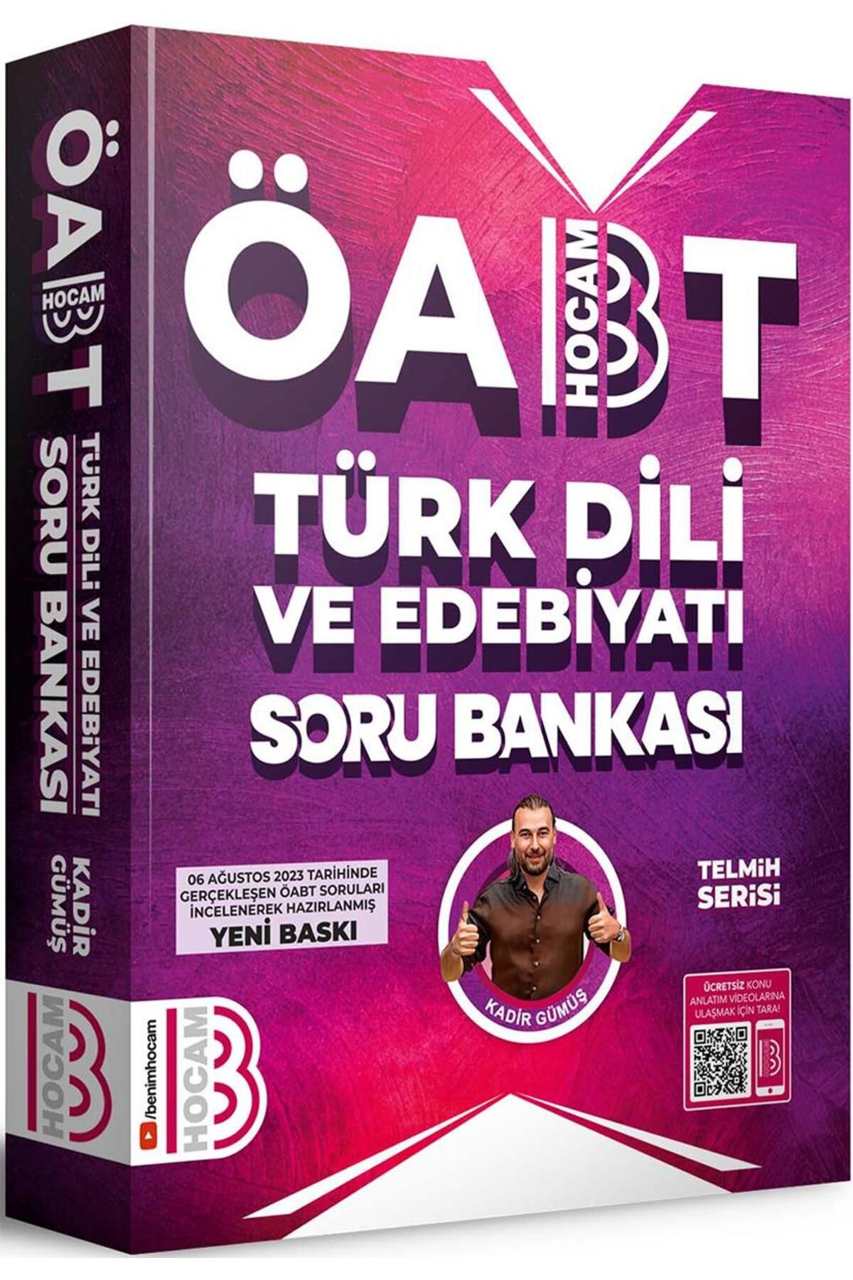 Benim Hocam Yayınları Benim Hocam 2024 ÖABT Türk Dili ve Edebiyatı Soru Bankası Telmih Serisi