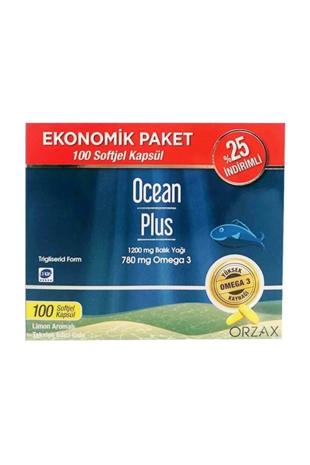 Ocean Plus  100 Softjel Kapsül 1200 mg