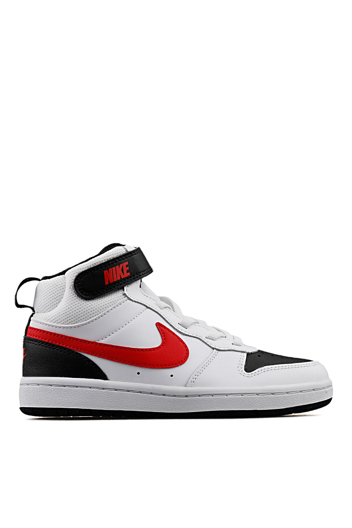 Nike Çocuk Beyaz Siyah Yürüyüş Ayakkabısı CD7783-110 Court Borough MID 2 PSV