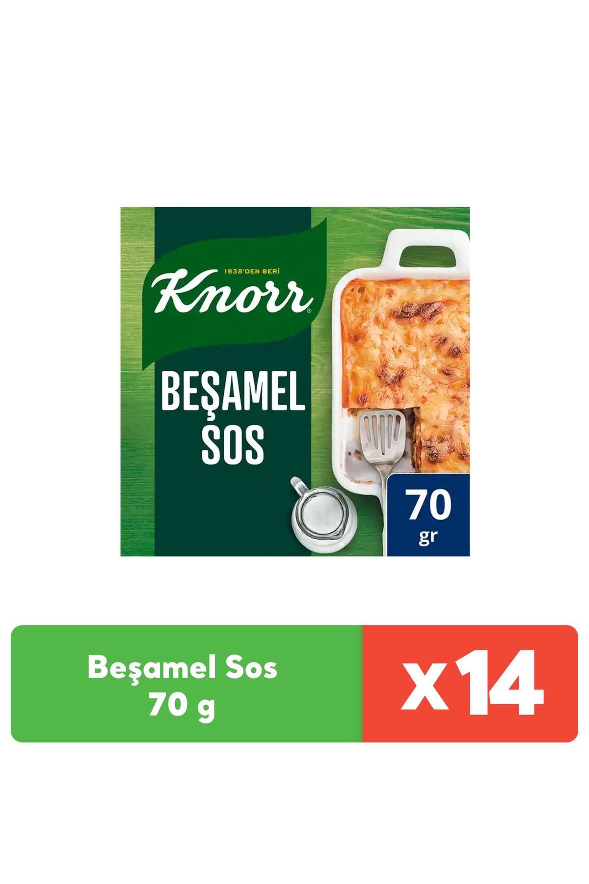Knorr Beşamel Sos 70 g x 14 Adet